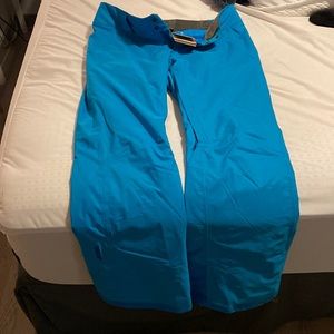 Patagonia Bright Blue Women's Snow/Ski Pants